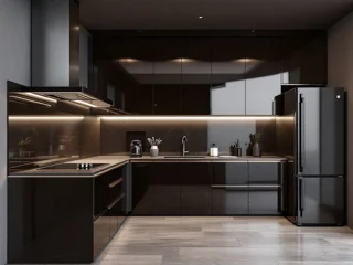 Cocina terminada Ónix Nocturna