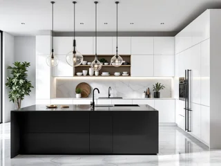 Cocina terminada Contraste Atelier · Ref. 2
